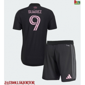 Inter Miami Luis Suarez #9 Borta Kläder Barn 2026-27 Kortärmad (+ Korta byxor)